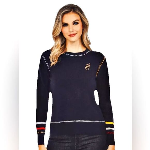 Johnny Was Peace Sweater - Picture 1 of 15